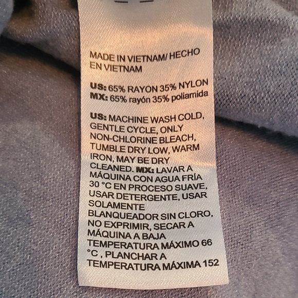 Chico's Ella Painterly Bateau Pullover SweaterColor: PASSPORT BLUESize: 2 (12/14 - Picture 3 of 6